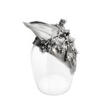 12 Months Flower Wine Glass: Lily of the Valley