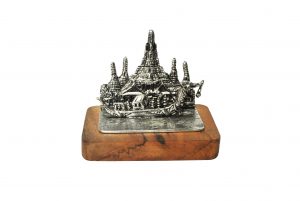 Thai Name Card Holder: The Temple of the Emerald Buddha and Thai Royal Barge