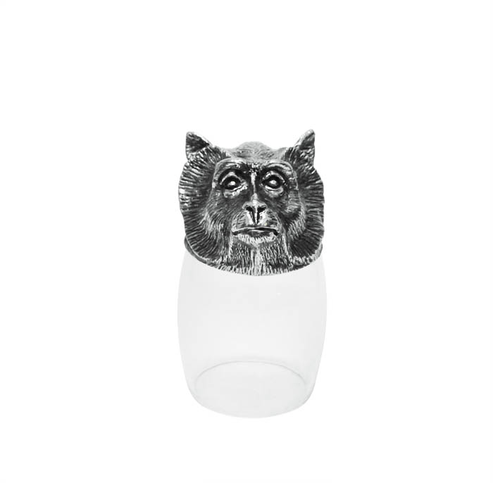 WG809S 12 Chinese Zodiac Shot Glass: Monkey - Image 1