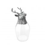 Europe Wine Glass: Deer