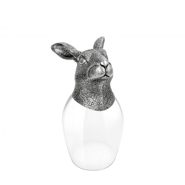 WGR804 12 Chinese Zodiac Wine Glass: Rabbit - Image 1