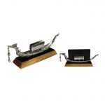 Thai Name Card Holder: Thai Royal Barge