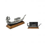 Thai Name Card Holder: Thai Royal Barge