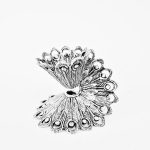 Peacock Pewter Pen Holder