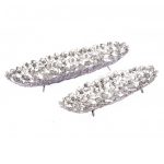 Orchid Pewter Tray (Long Shape)