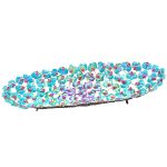 Orchid Enamel Painted Tray (Long Shape) - Image 3