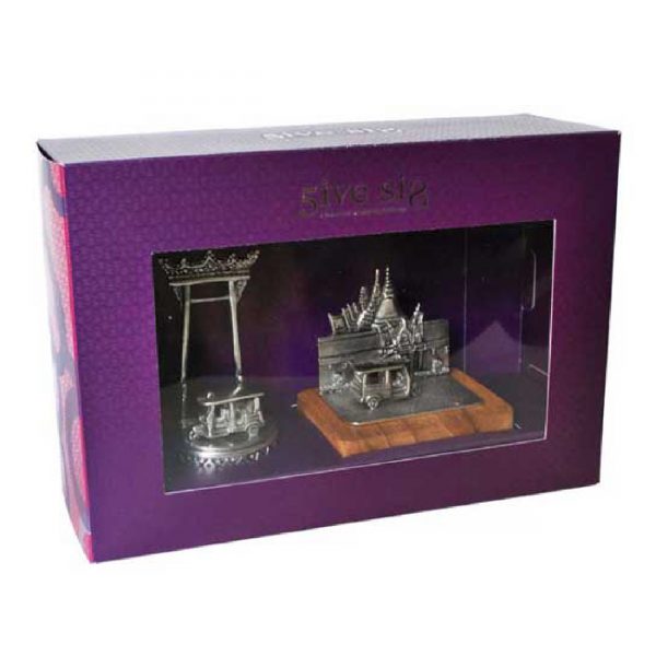 web.22-05 Thai Paper Weight & Name Card Holder Set 4 - Image 1