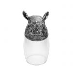 Europe Shot Glass: Rhino