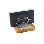 Thai Name Card Holder: The Temple of the Emerald Buddha and Thai Royal Barge - Image 2