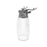 Europe Champagne Glass: Deer - Image 3