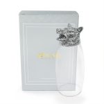 12 Chinese Zodiac Champagne Glass: Wolf - Image 5