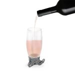 12 Chinese Zodiac Champagne Glass : Goat - Image 2