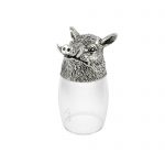 FENG SHUI COLLECTION: 12 Chinese Zodiac Animals Shot Glass: Wild Boar