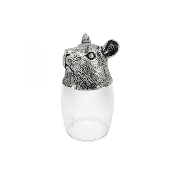 WGFS801S per FENG SHUI COLLECTION: 12 Chinese Zodiac Animals Shot Glass: Mouse - Image 1