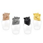 Europe Wine Glass: Lion - Image 5