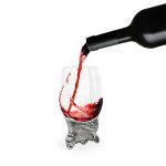 Europe Wine Glass: Lion - Image 2