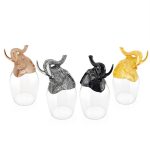 Thai Wine Glass: Elephant - Image 5