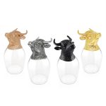12 Chinese Zodiac Wine Glass: Bull - Image 5