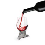 FENG SHUI COLLECTION: 12 Chinese Zodiac Animals Wine Glass: Bull - Image 3
