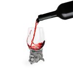 FENG SHUI COLLECTION: 12 Chinese Zodiac Animals Wine Glass: Tiger - Image 3
