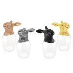12 Chinese Zodiac Wine Glass: Rabbit - Image 5