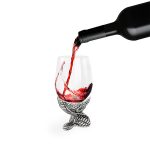 FENG SHUI COLLECTION: 12 Chinese Zodiac Animals Wine Glass: Snake - Image 3