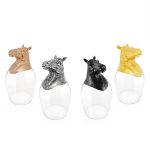 12 Chinese Zodiac Wine Glass: Horse - Image 5