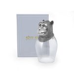 FENG SHUI COLLECTION: 12 Chinese Zodiac Animals Wine Glass: Monkey - Image 4